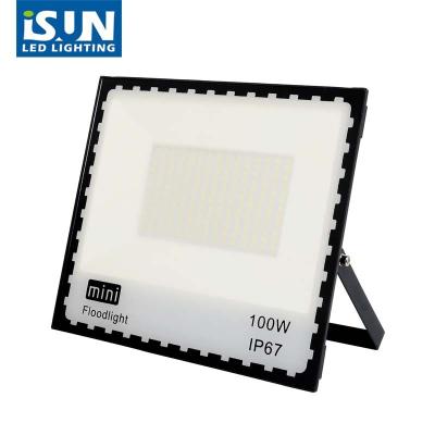 中国 ISUN Hot sales outdoor slim waterproof refletor de led 100w 販売のため