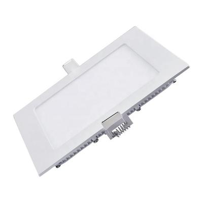 China Embedded ultra thin square led ceiling panel light 3w panel led en venta