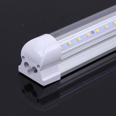 China High efficiency lighting bar hall 265V 600mm 18W V-shape led tube light Te koop