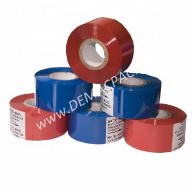 China Original 35mm*100m Water Resistant Hot Stamping Ribbon For Printing Machine for sale