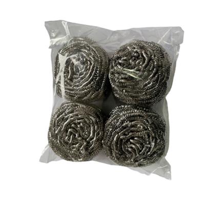 China Industry high quality stainless steel scourer for kitchen cleaning for sale