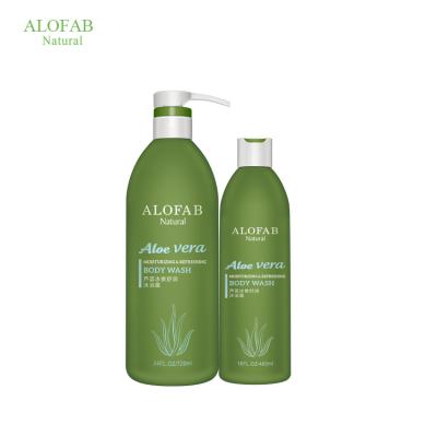 China USA Origineted| 460ml/720ml aloe shower gel for itching relieving and repairing skin, moisturizing body wash for sale