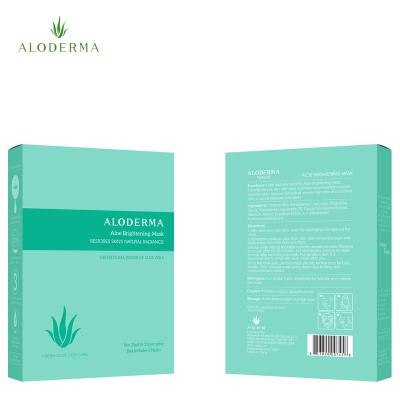 China Natural Products Vera Brighten Illuminating Aloe and Tighten Facial Mask for sale