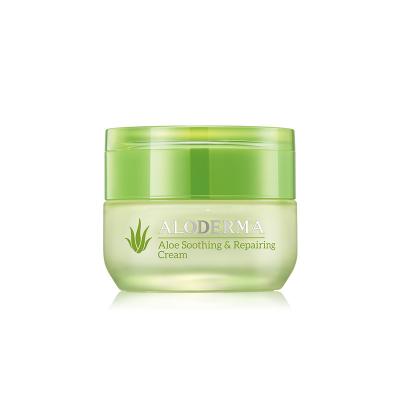 China Skin Revitalizer USA Aloderma Soothing and Hydrating Facial Cream | 50g (1.7Oz) Organic Aloe Deep Soothing Skin Care Cream, Hydration Face Cream for sale