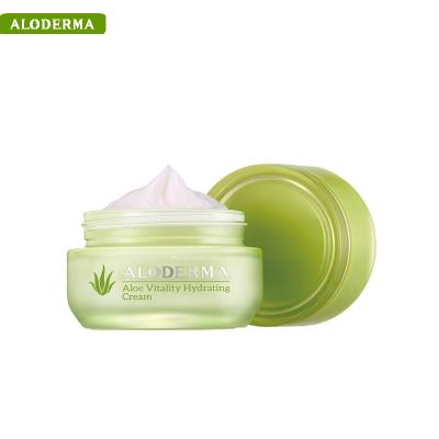 China Skin Revitalizer USA Brand Aloderma Aloe Vera Vitality Hydrating Facial Cream | All Day Hydration To Lock In Moisture Face Facial Cream for sale