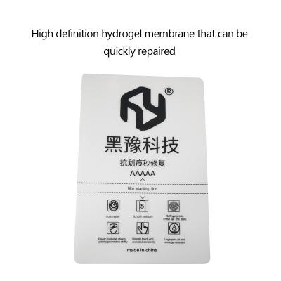 China High quality mobile phone seconds to repair scratched protective film hydrogel HD membranes for sale