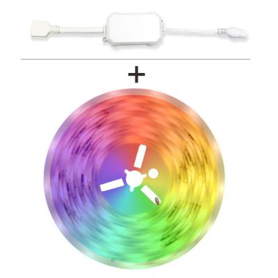 China Residential Lighting WIFI Smart Led Strip Input AC 110-240V DC12V Output COLOR W/CCT/RGB+W/RGB+CCT 3M/5M for sale