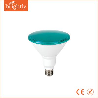 China IP54 10W Indoor Plastic LED PAR38 Green/Blue/Yellow/Red Color Waterproof for sale