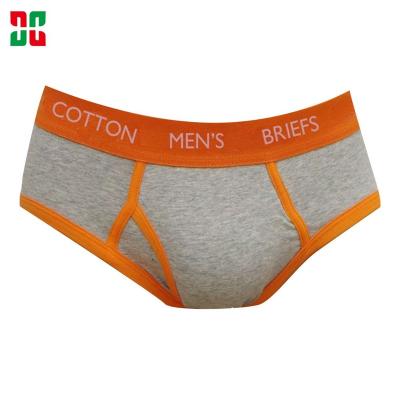 China Open Front Fly Brand Hot Mens Underwear Breathable Briefs for sale