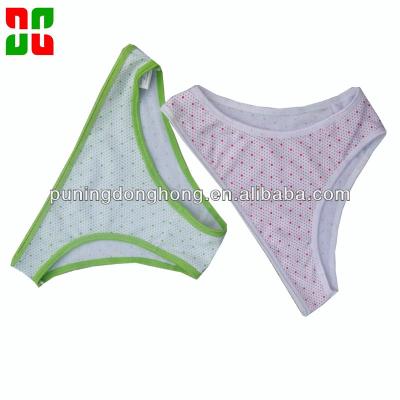 China Cotton Breathable Underwear America Young Girls Used Panties for sale