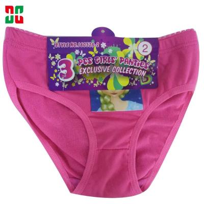 China Cartoon Young Girls Panties Underwear Breathable Lingerie for sale