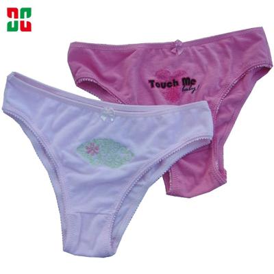 China Breathable Heat Printing 100% Nylon Sexy Panties Thong For Women for sale