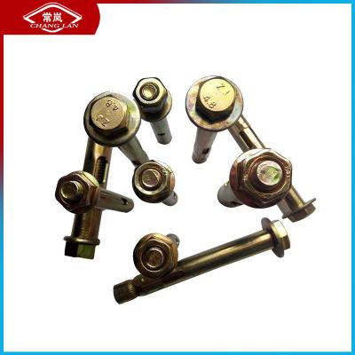 China Steel Sleeve Type Expansion Anchor Bolts With Flange Lock Hex Nut for sale