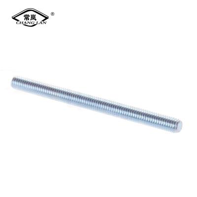 China Galvanized Carbon Steel Wire Rod Bar Carbon Steel Bolts Screw DIN975 for sale