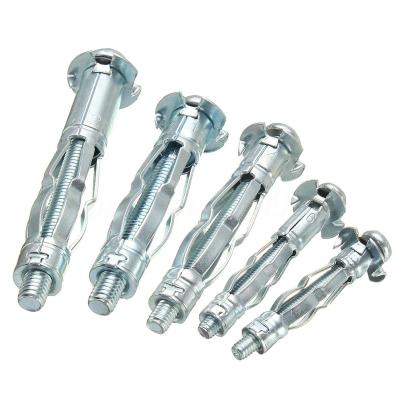 China Building Construction Expansion Screw Bolt Wall Anchors Heavy Duty Hollow Drywall Anchors Special Shaped Fastener Parts for sale