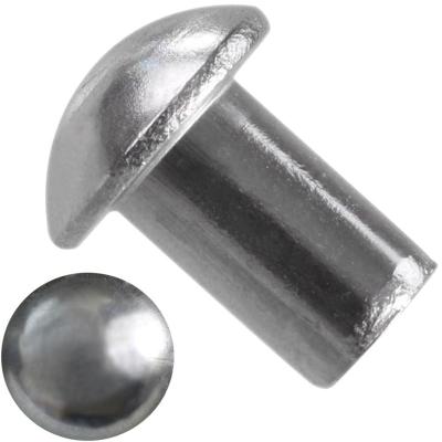 China DIN660 Industrial Round Head Solid Rivet Bolts Round Head Rivets With Nominal Diameters From 1 To 8 Mm Fastener for sale