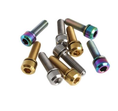 China M2 M4 M6 M8 M10 Top Selling Stainless Steel Hex Socket Head DIN912 Good Quality High Strength Titanium Bolt for sale