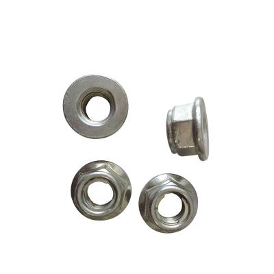 China DIN/ASTM/GB Heavy Industry Flange Nut Stainless Steel/Carbon Steel Black Oxide/Zinc for sale