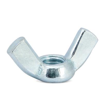 China DIN 314 DIN 315 Wing Nuts Carbon Steel Zinc Wing Nut for sale