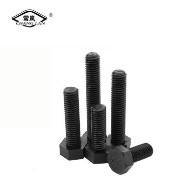 China High Tensile Carbon Steel Steel Structure Bolts Size Bolt 12.9 for sale