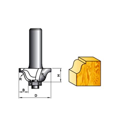 China Cutting For Hot Sale Products Tungsten Carbide Wood Milling Cutter For Wood for sale