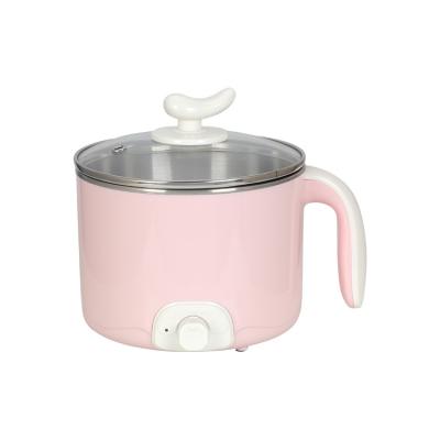 China 360 degree base rotation mini low price hot glass cooking pot multifunctional electric appliances rice cooke for sale