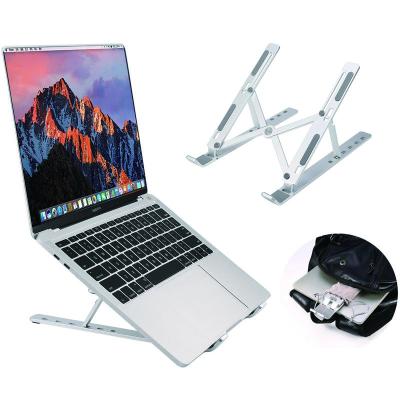 China (Size) Adjustable Adjustable Ipad Laptop Stand Tablet Holder Compatible with MacBook Air pro Dell XPS HP for sale