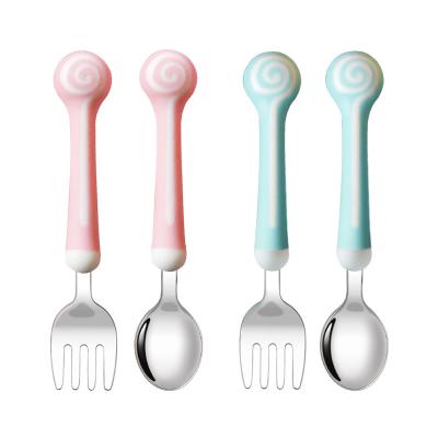 China Contemporary factory wholesale eco-friendly cutlery set spoon fork children's cutlery set for sale