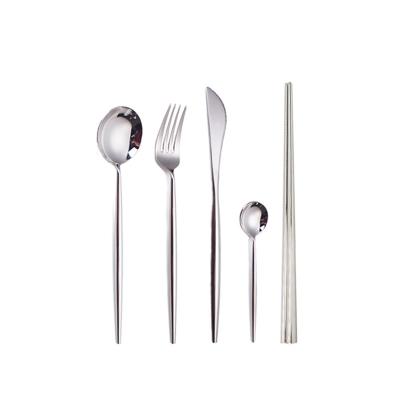 China Various Sustainable Goods Using Gold Flatware 20pcs All Kinds Luxury Flatware Cutlery Set for sale