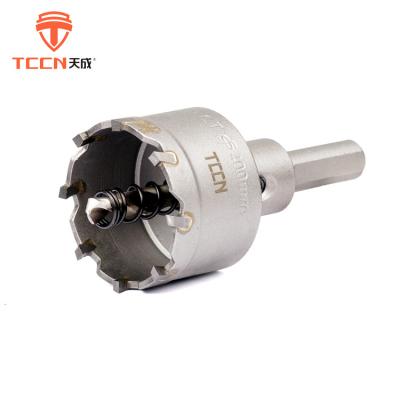 China High Quality Metal Cutter TCCN OEM 40mm CTT Carbide Hole Saw Core Drill Bit For Stainless Steel for sale