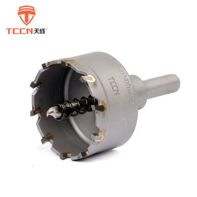 China Metal Cutting TCCN Products Length 85mm Length 50mm Size Hole Saw Best Sale Drill Bit for sale