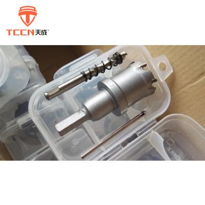 China Metal Cutting TCCN OEM Customized 30mm Sandblast Outdoor CTT Hole Saw Cutter Drill Bit for sale