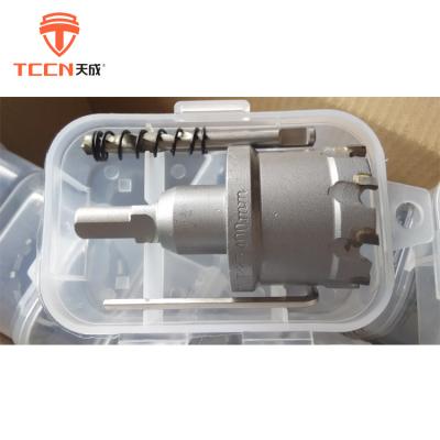 China Metal Cutter TCCN 2018 40mm Or Customized Surface Sandblasting CTT Carbide Holesaws Drill Bits for sale