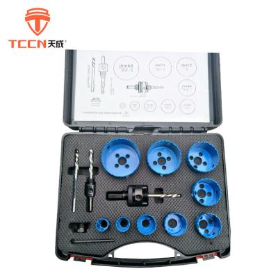 China TCCN Metal Drilling Tool Chinese Goods Wholesale High Speed ​​Steel Deep Hole Saw Cutter Drill Set for sale