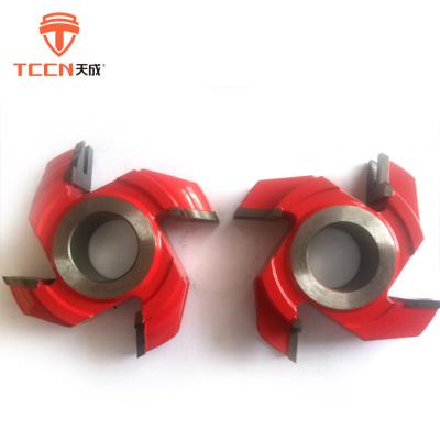 China Wood Cutter TCCN Makers Customized Woodworking 4 Teeth CTT Shaper Cutter Heads for sale