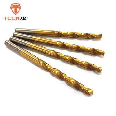 China TCCN China Stainless Steel Goods Wholesale Price 6542 HSS Fully Ground Twist Drill Bits For Metal Drilling for sale