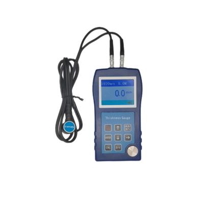 China 1000~9999m/s Digital Instrument Espesor Medida Metal Material Glass Plastic Ultrasonic Thickness Gauge for sale