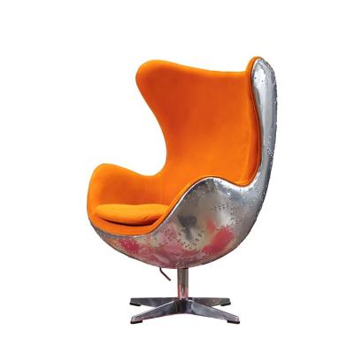 China Home Decoration Office Furniture Extendable Living Room Chairs Modern Leather Egg Chair for sale