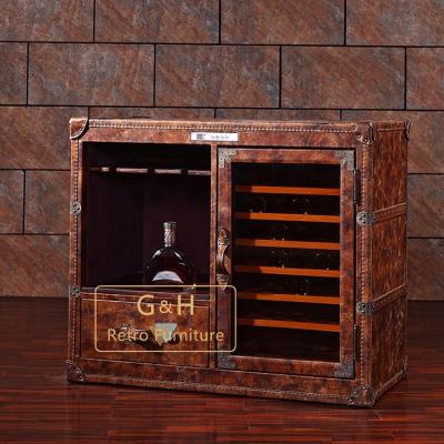 China RH MODULAR Wood Wine Cabinet Console Cabinet Operated Wine Mixing Cabinet for sale