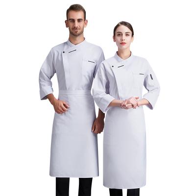 China restaurant & Bar Newly Designed Chef Clothing Fashion Chef Uniforms Unisex Chef Jacket For Kitchens And Restaurants for sale