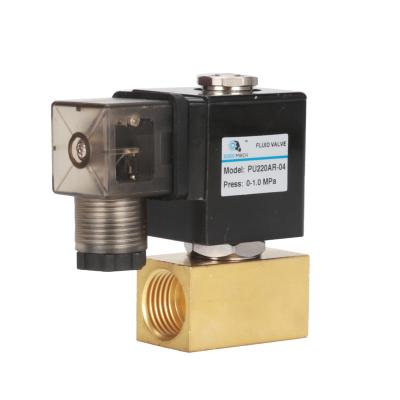 China General China PU220-04AR 1/2direct acting solenoid valve for water oil air for sale