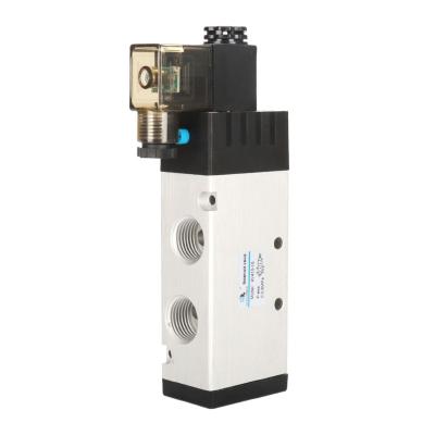 China Hotels 4V410- 15 1/2 24V 220V 5/2Way Airtac Type Pneumatic Directional Solenoid Valve Control Valve for sale