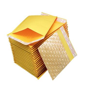 China Good Protection Factory Wholesale Kraft Paper Bubble Envelopes Bags Advertisements Padded Shipping Envelope for sale