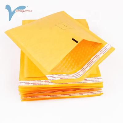 China Good Protection Factory Price Kraft Paper Bubble Envelopes Ads Padded Mailing Bags for sale