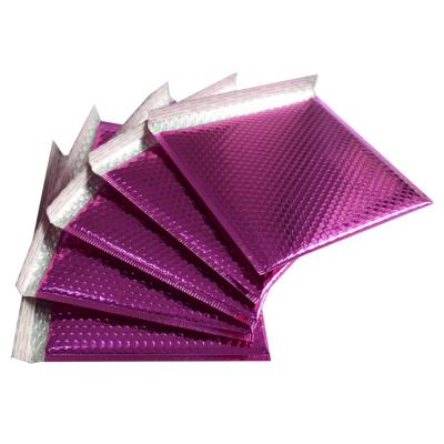 China Good Protection Glitter Metallic Foil Bubble Mailers For Jewelry Poly Bag for sale