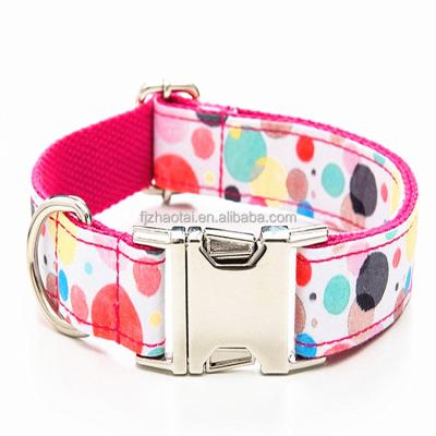 China Brand New Nylon Reflective Dog Collar Lights Dog Collar with Bell and Matching Leash Lead Set for sale