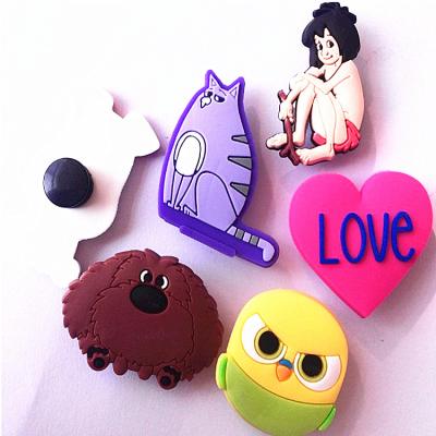 China Designer Comfortable Cheap Custom New Leaves Soft PVC Cartoon Croc Shoe Charm Lipstick For Charming Lady for sale