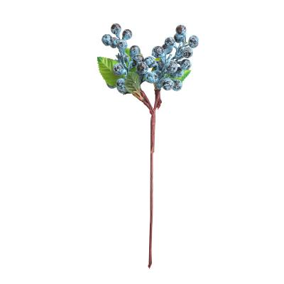 China Natural Real Small fruit bouquet Branch Living Room Christmas Decoration Floral accessories Artificial berry bouquet for sale