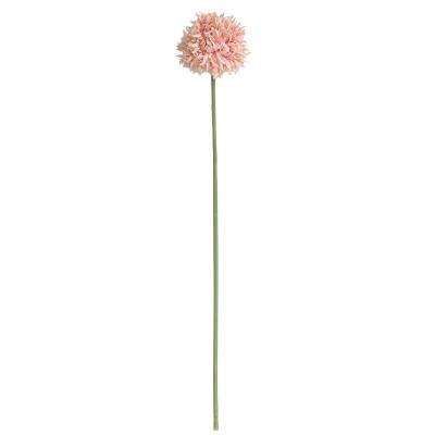 China Natural Real Wholesale selling artificial flower single flower ball chrysanthemum for wedding party family hotel for sale