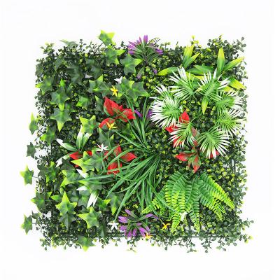 China Wedding Flame retardant plant wall Anti-UV artificial plant wall for indoor or outdoor decoration for sale